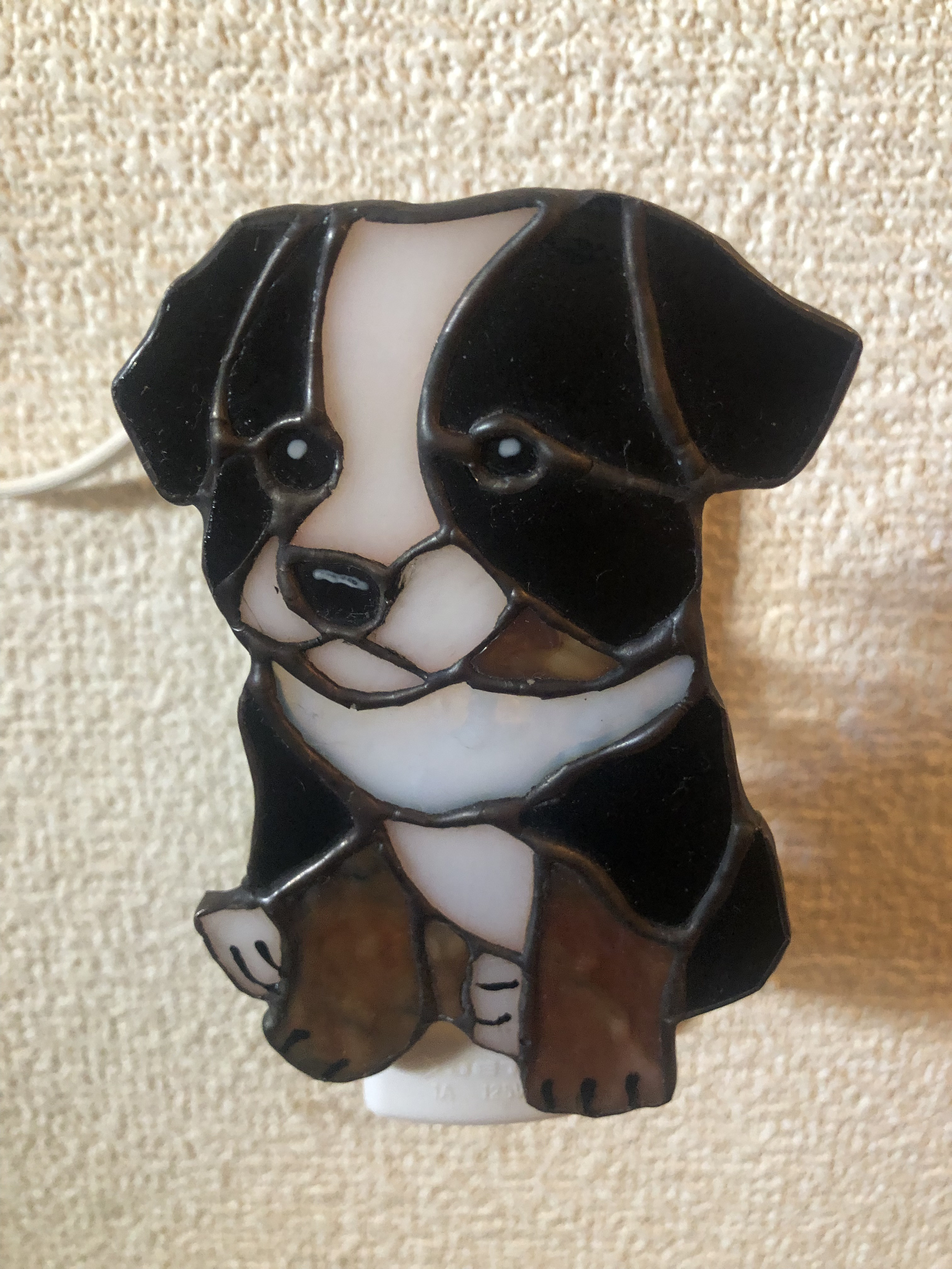 バーニーズのナイトライト　ステンドグラス