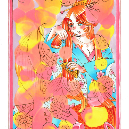 オリジナルコピックイラストポストカードセット ポストカード オリジナルコピックイラストポストカードセット ポストカード