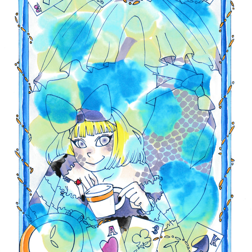 オリジナルコピックイラストポストカードセット ポストカード