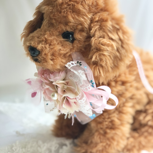 ホームパイ様専用 犬 猫 ペット 紫陽花 トリミングチョーカー 犬