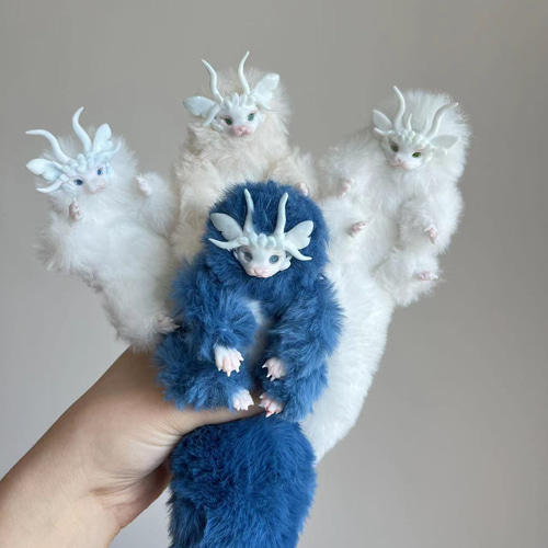 ぼ*ん様 自作ぬいぐるみ ハンドメイド オリジナル作品 在庫あり 不思議な動物玉のドラゴン ぬいぐるみ yizhangshui 通販