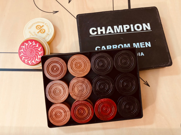 キャロムボード（Carrom board standard size） 3枚目の画像