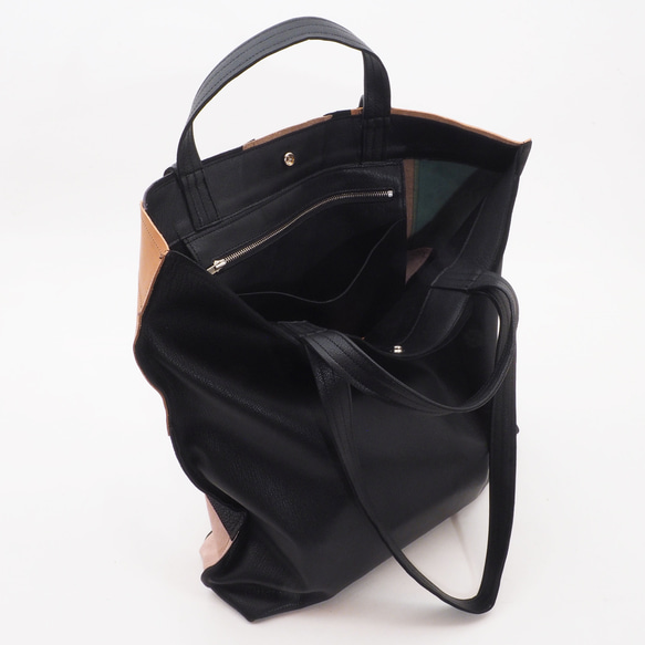 &lt;立即交納&gt; double handle leather tote_c/genuine leather/unisex 第6張的照片