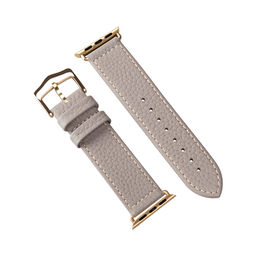 Apple Watch シュリンクカーフレザーバンド グレージュ【Grege Apple Watch シュリンクカーフレザーバンド グレージュ【Grege