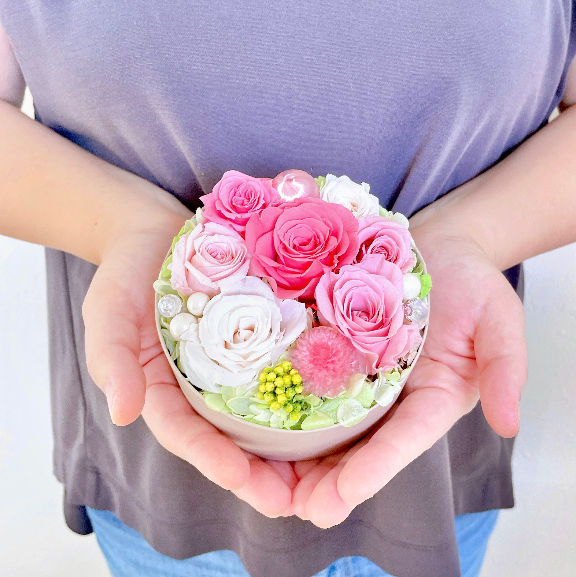 coffret（コフレ）・ピンク　/母の日/誕生日/結婚祝い/出産祝い/お祝い/ギフト