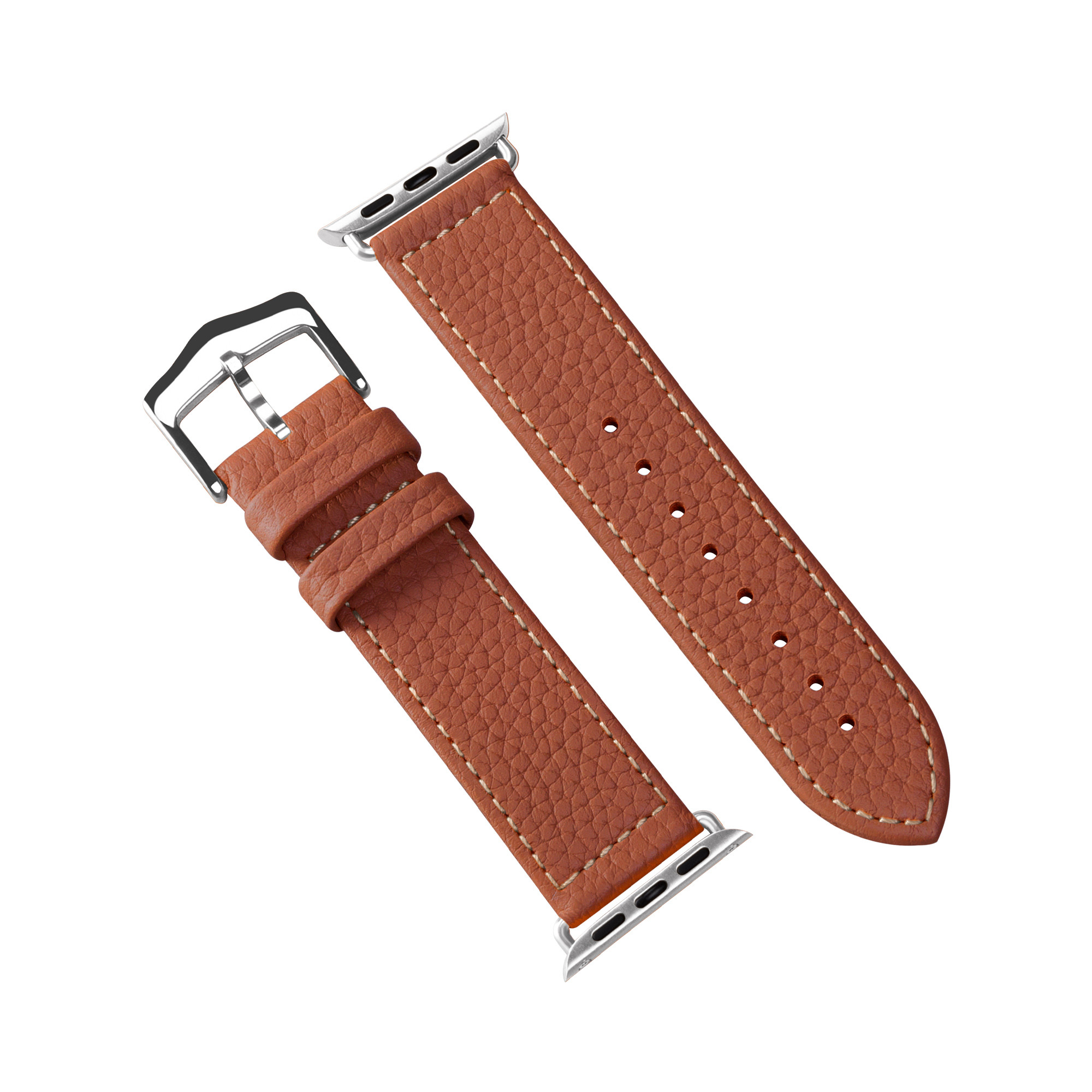 Apple Watch シュリンクカーフレザーバンド キャラメル【Caramel】 COP01