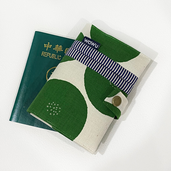 パスポートホルダー＋バックル（緑錠）受注生産* 7枚目の画像