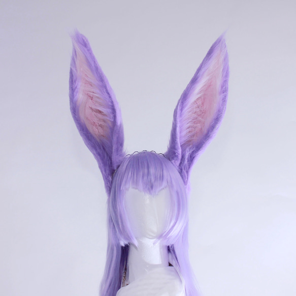 マイメロディー ぬいぐるみ パープルドットリボン 耳あて