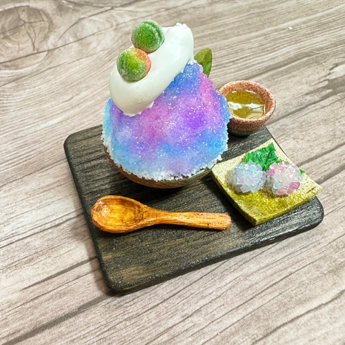 ♡ミニチュアかき氷オーダーページ♡ ♡ミニチュアかき氷オーダーページ♡ ✿350円✿ カラフルかき氷