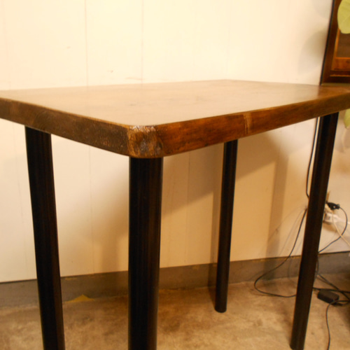 ひのきアイアンテーブル・イスセット06-06 机・デスク Rengasha 通販