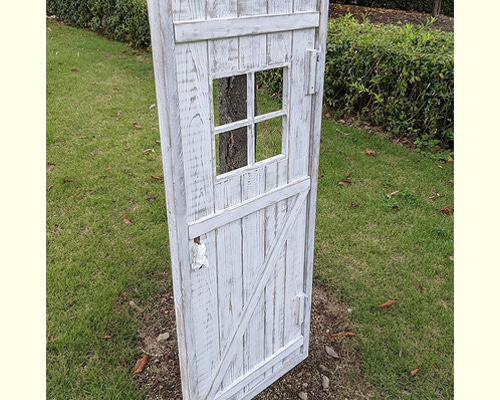 フェイク扉 エイジング調アンティーク ダメージ加工 ドアーの