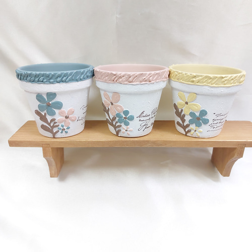 リメイク鉢 リメ鉢 2.5号鉢3点セット A-5 多肉植物 Felice piu + リメイク鉢 リメ鉢 2.5号鉢3点セット A-5 多肉植物 Felice piu +