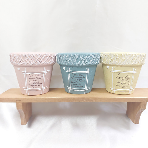 恵みの時 エフ子さま専用☆リメイク鉢・2.5号3点、2号6点セット - 通販