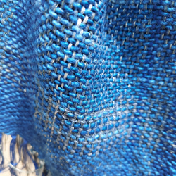 手織り　コットン混のやさしいストール　作品2359 9枚目の画像