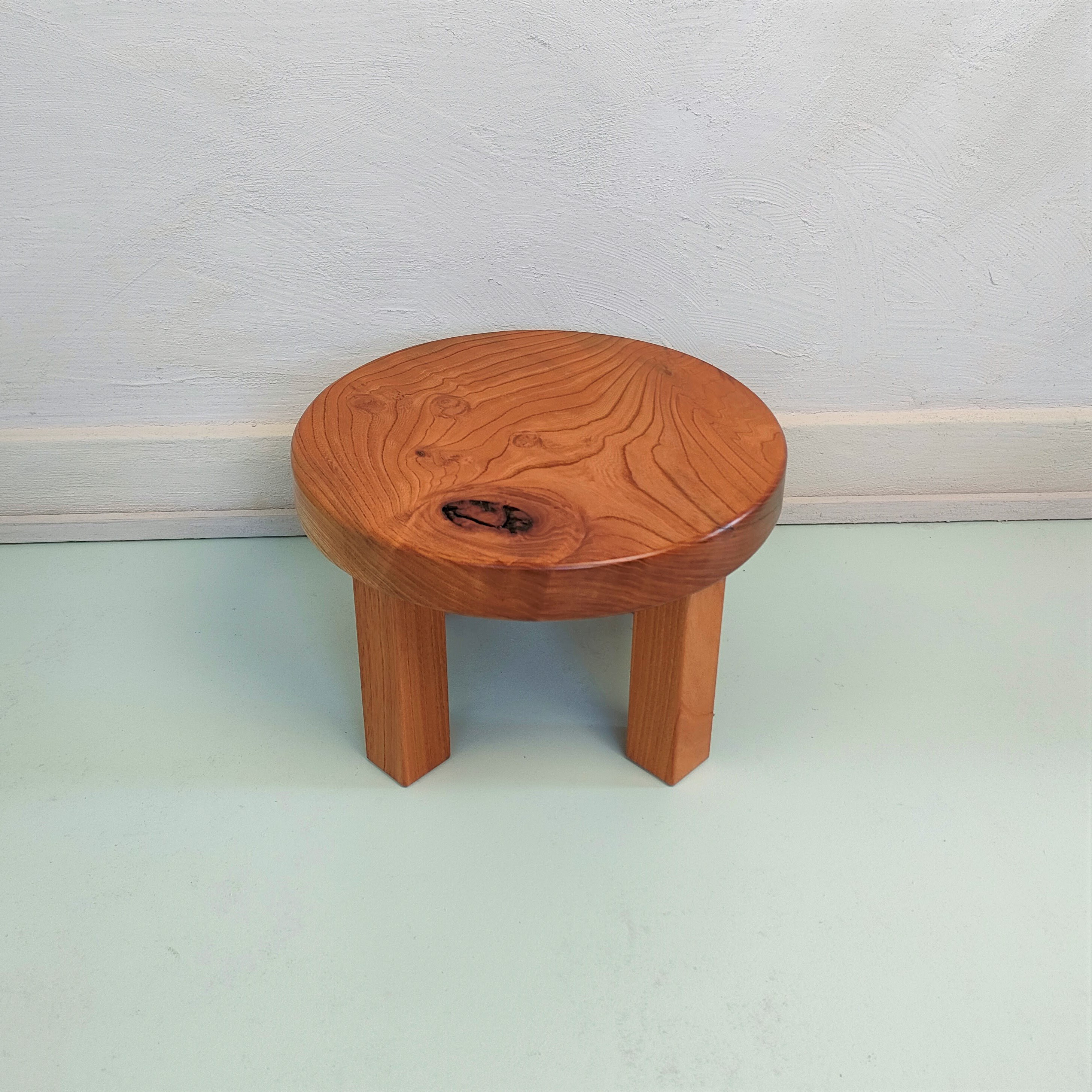 ケヤキの一枚板ミニテーブル　no.03　☆一点物☆