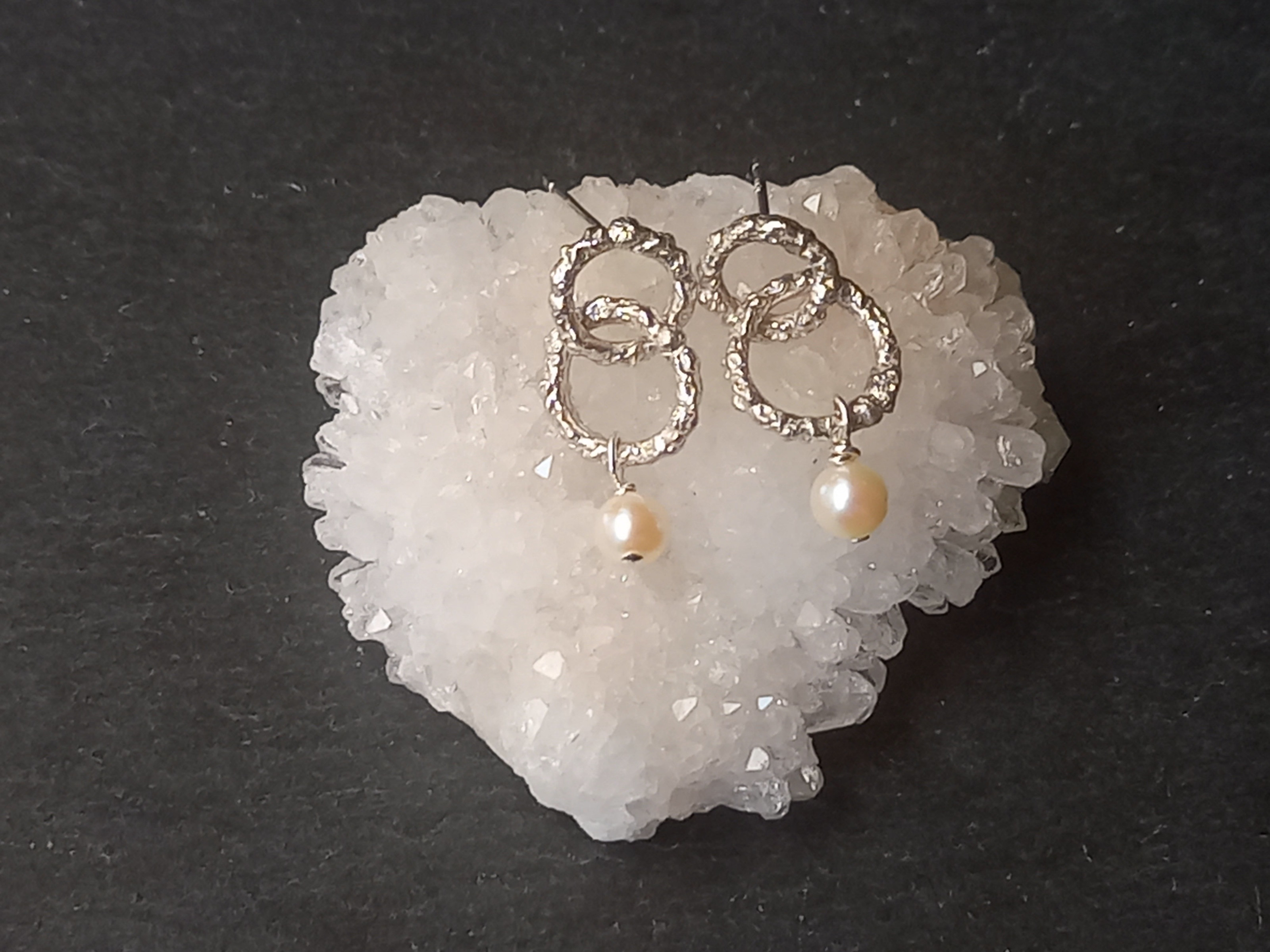 Utoka ☆ silver    星明かり ピアス  d