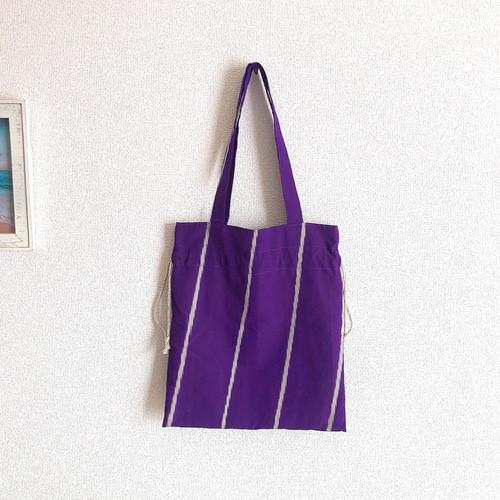 着物リメイク 希少！将棋好きの方必見！トートバッグと巾着袋 セット Kimonotoki-sample-bag01y.jpg?v