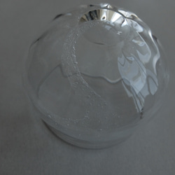 吹製玻璃 玻璃六角形 氣泡 漩渦 第12張的照片