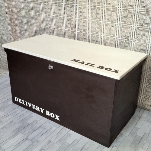 受注生産E09》宅配BOX 置き配 メールボックス りんご箱 大型