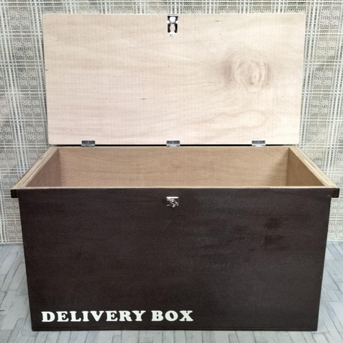 受注生産E09》宅配BOX 置き配 メールボックス りんご箱 大型