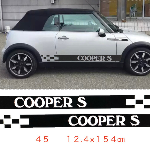 258 送料無料☆お洒落ステッカー デカール ミニクーパー ワーゲン  