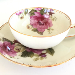 薔薇ペア プリンセス ティーカップ&ソーサー ティーカップ