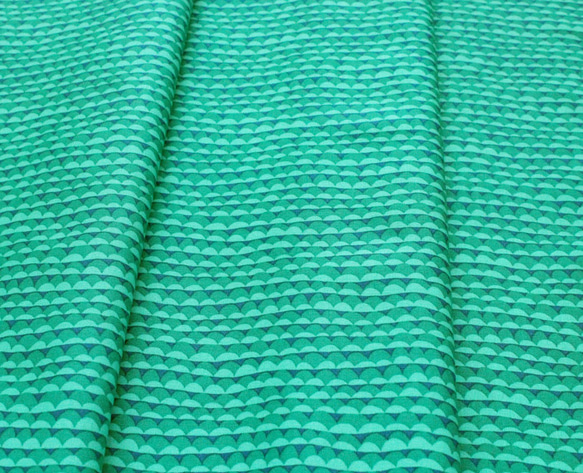カットクロス Windham Fabrics / Atlantis 53343-4 Ripple Emerald 5枚目の画像