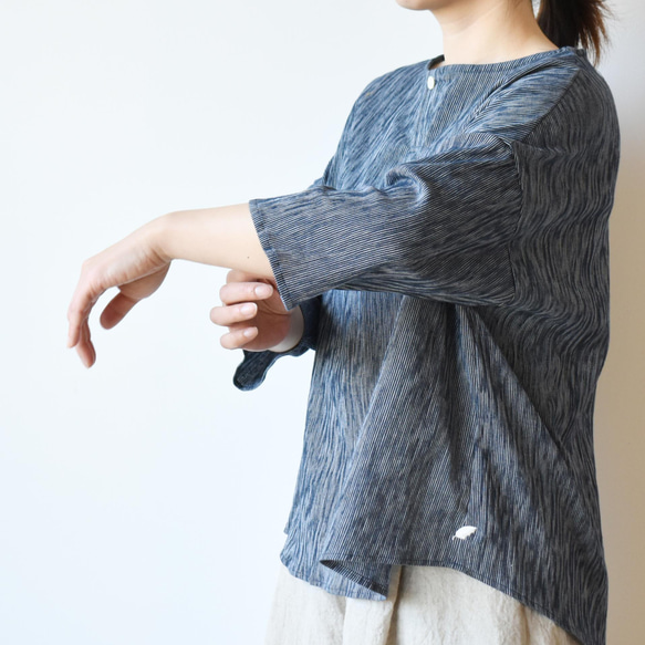 高島Chijimi襯衫享受“Wa”的氛圍[SOL183S] 第6張的照片
