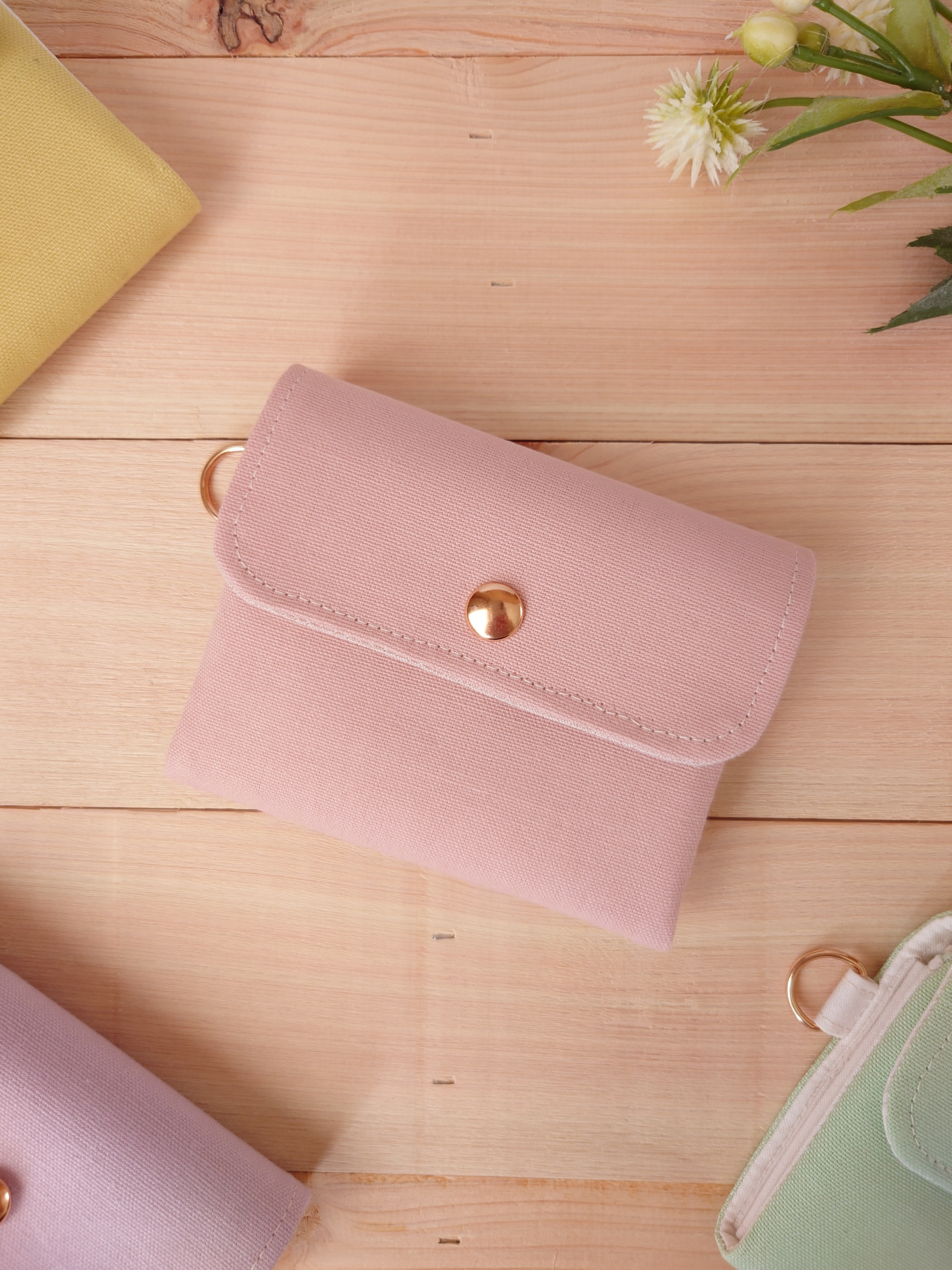 MUCHA ピンク ミニ財布 MUCHA ピンク ミニ財布 MUCHA ピンク ミニ財布