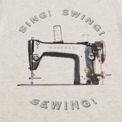 夏の福袋〜8/26★Tシャツ２点セット/ Sing! Swing! Sewing & 麦わら / Sサイズ 6枚目の画像