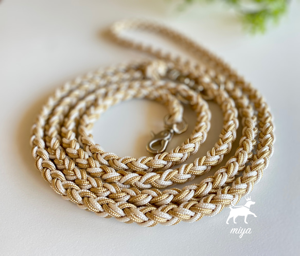 パラコードカフェリード 受注制作 パラコードカフェリード リード・首輪 M IYA 通販 16033620