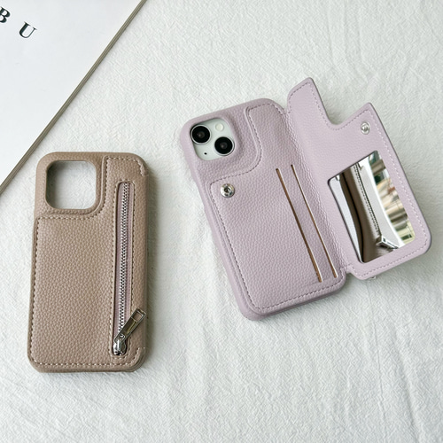 【Harper & Blake】お洒落カード収納ミラー付スマホケースMarble Harper & Blake】お洒落カード収納ミラー付スマホケース USA