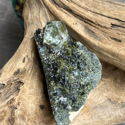 ガーデンクォーツ♢エピドートクラスター♢ヒマラヤンクォーツ 原石