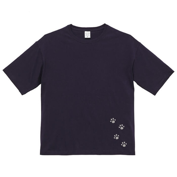 狐独】フォックス刺繍ルーズTシャツ（Tシャツ/カットソー