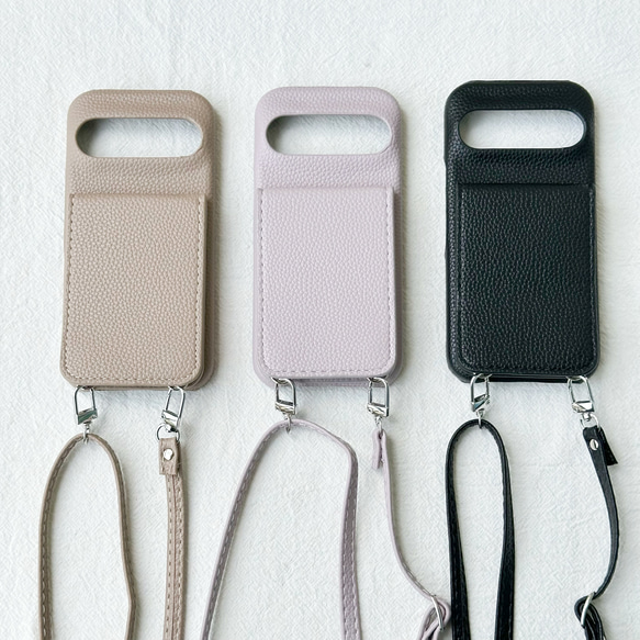☆美品☆A SCENE for tk. スマホショルダー カードケース付 楽天市場】スマホケース カード収納 背面 鏡付き カラー リア