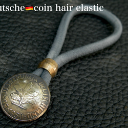 ＃H21　Deutsche（旧西独）Coin Hair Elastic 2枚目の画像