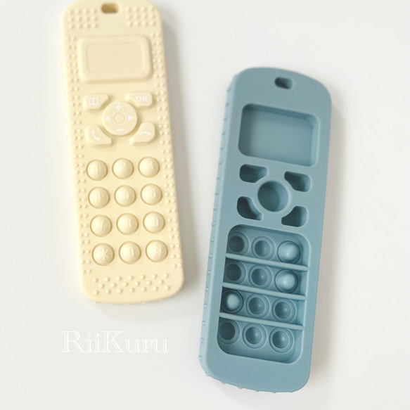 ♡160over《再11販》telephone teether | シリコン　歯固め　スマホ　おもちゃ 4枚目の画像