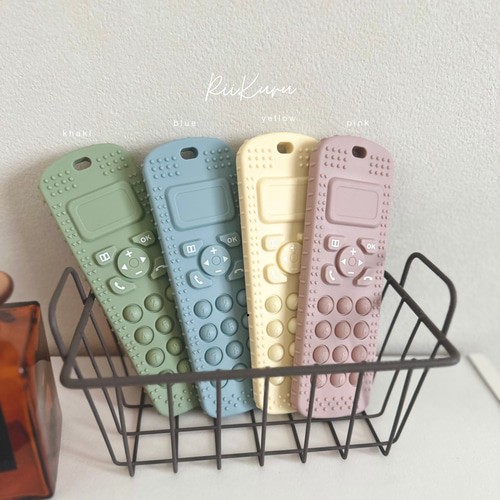 ♡200over《再14販》telephone teether | シリコン 歯固め スマホ 長く  