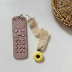 ♡160over《再11販》telephone teether | シリコン　歯固め　スマホ　おもちゃ 13枚目の画像