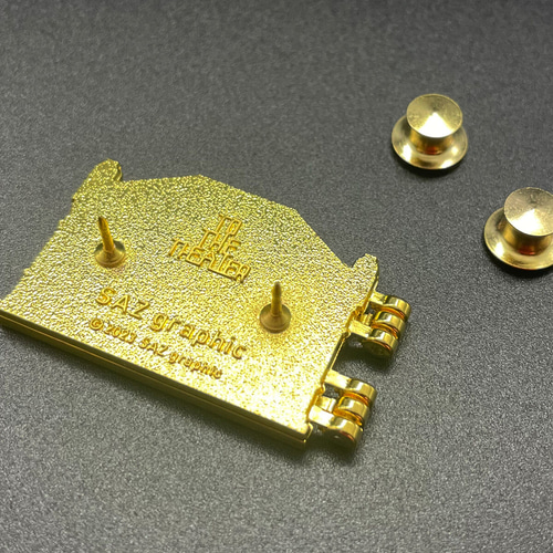 NEW!】劇場折りたたみピンバッジ ピンバッチ SAZ graphic 通販