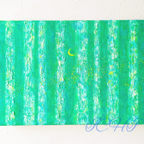 白樺の森 長野 油絵 F10 白樺の森 長野 油絵 F10 白樺の森 長野