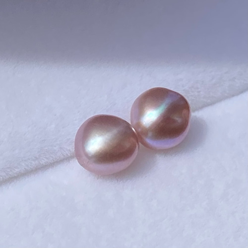 ✨ 7〜8mm✨パープル淡水パール✨小さめバロックパール ✨ 7〜8mm✨パープル淡水パール✨小さめバロックパール