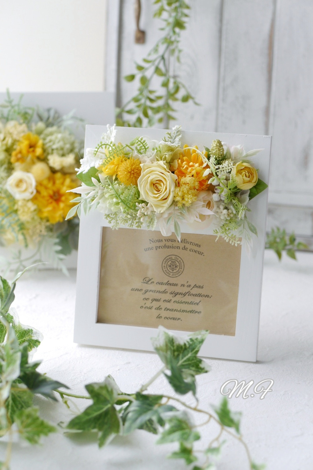 フラワーphotoフレーム