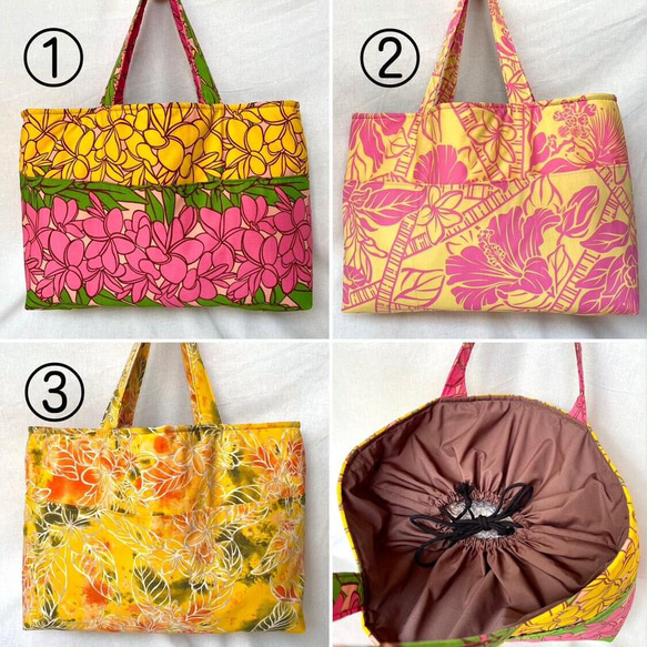 専用です　百花繚乱　グラニーバックLサイズ　ハンドメイド ライトグレージュ花&リーフ刺繍 グラニーバック Sサイズ