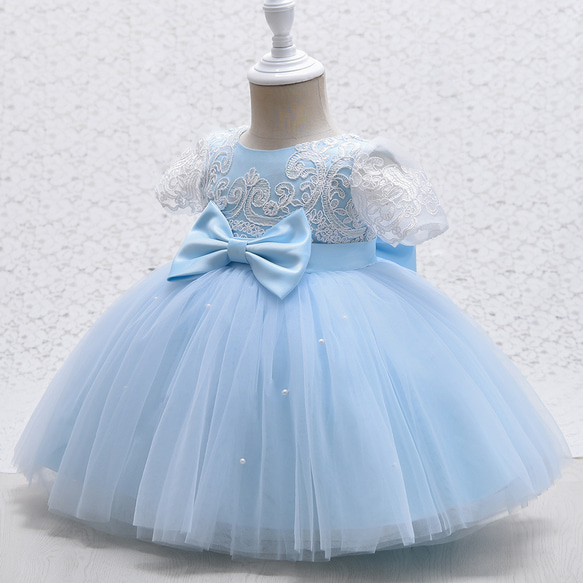 新作プリンセススカート半袖純色ガーリードレス夏 15枚目の画像
