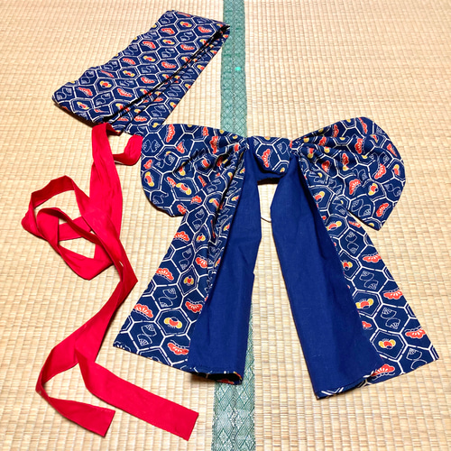 浴衣用特別仕立 竜宮 十 さや花花魁帯『松竹梅番結美』 和装小物