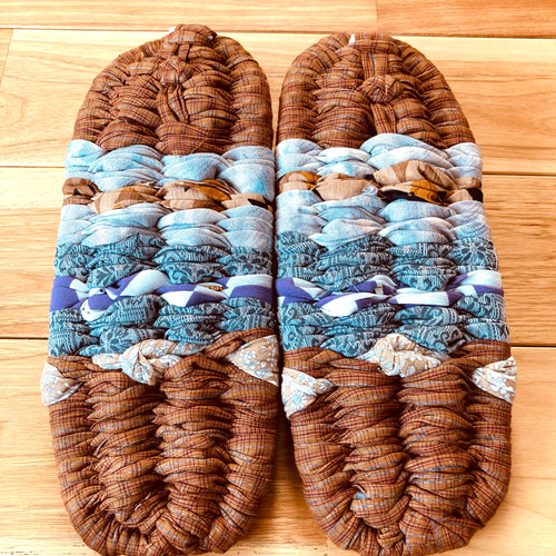 布ぞうり 布草履 足半草履 健康グッズ スリッパ・ルームシューズ