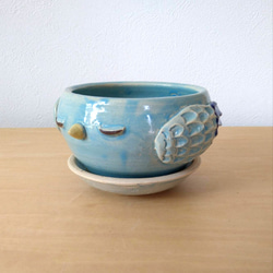 一石二鳥オブジェ♡鉢付き♡ノーム♡置物♡1点物ॱ⋅.˳˳.⋅˙ॱᐧ.˳˳.⋅ઇଓ e6cf382978a5e4b6299ba14a45f0eb