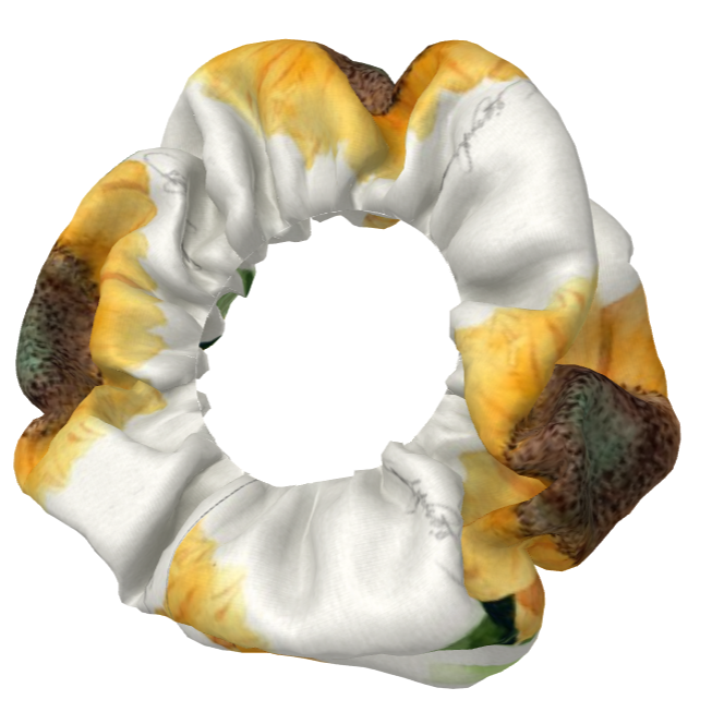 【受注生産】３絵柄　向日葵シュシュとパラシュート生地エコバック夏の福袋セット