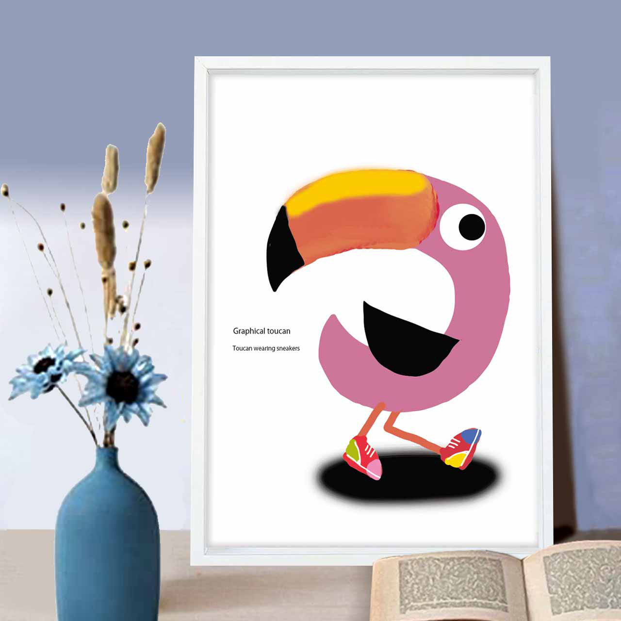 スニーカー　オオハシ　イラスト　ポスター　A4 A3 A2 A1　アートポスター　アート　sei（新着順）で検索1496